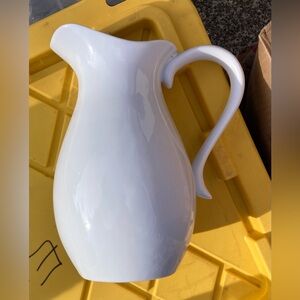 Threshold White Ceramic Pitcher